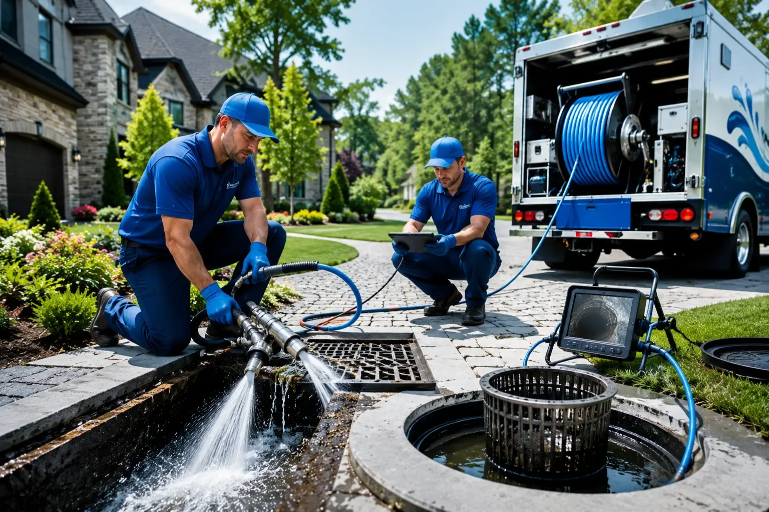Local outdoor drain cleaning professionals in Marstons Mills, MA